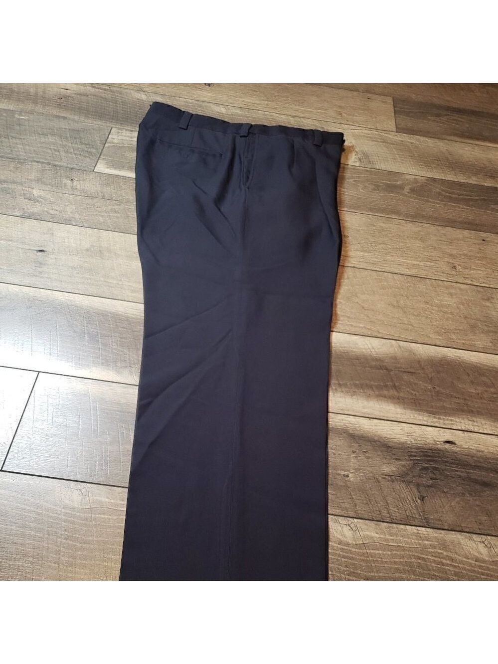 Haggar Dress Pants -Navy- Pleated dress pant